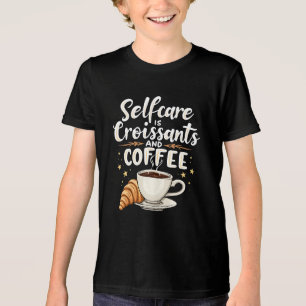 T-shirt En Tri-matière Autosoins est Croissant et Café Café Patesry