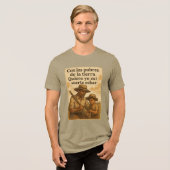 T-shirt En Tri-matière Avec les pauvres de la Terre (Recto plein)