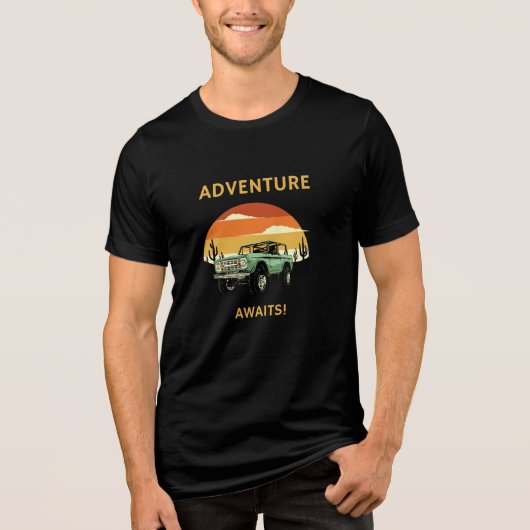 T-shirt En Tri-matière Aventure Attend (Recto)