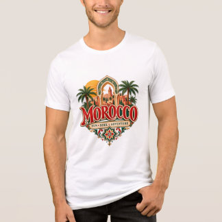 T-shirt En Tri-matière Aventure de l'âme du soleil marocain Voyage au Mar