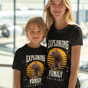 T-shirt En Tri-matière Aventure de vacances en famille assortie à l'ours