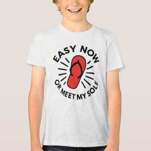 T-shirt En Tri-matière Avertissement Humoristique à l'Ancienne