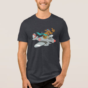 T-shirt En Tri-matière Avion volant Scooby-Doo
