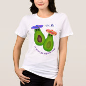 T-shirt En Tri-matière Avocado Couple w Sombreros (Recto)