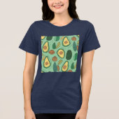 T-shirt En Tri-matière Avocado délice pour les Vibes Joyeuses Vert (Recto)
