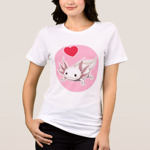 T-shirt En Tri-matière Axolotl Mignon