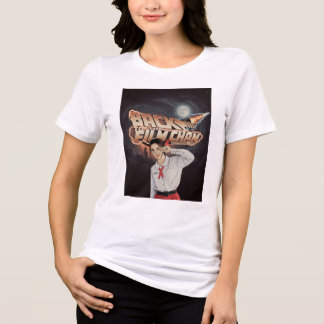T-SHIRT  EN TRI-MATIÈRE BACK TO THE FILM-CHAN