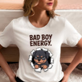 T-shirt En Tri-matière Bad Boy Energy Rottweiler 