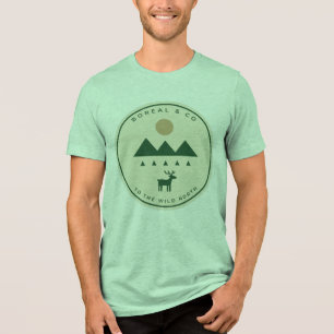 T-shirt En Tri-matière Badge de la Lune du Territory du Nord BOREAL & C