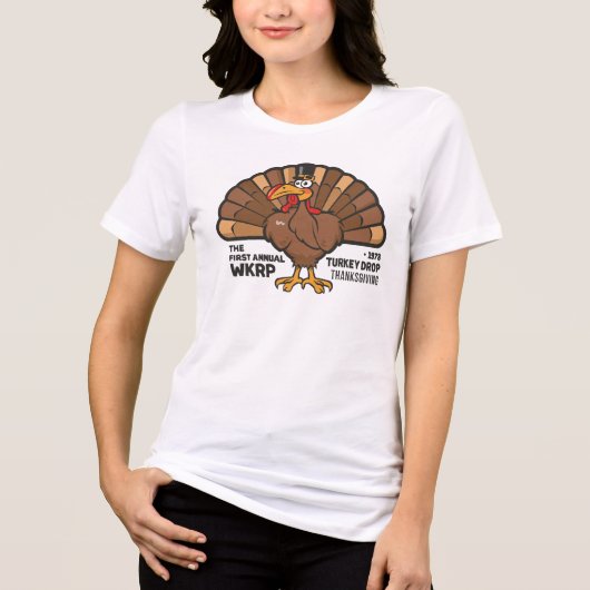 T-shirt En Tri-matière Baisse de Turquie WKRP (Recto)