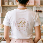 T-shirt En Tri-matière Baking the Day Brighter Bakery Logo Bakery Uniform