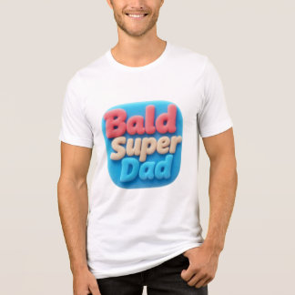 T-shirt En Tri-matière Bald Super Dad
