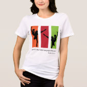 T-shirt En Tri-matière Ballerina Silhouettes Danse (Recto)