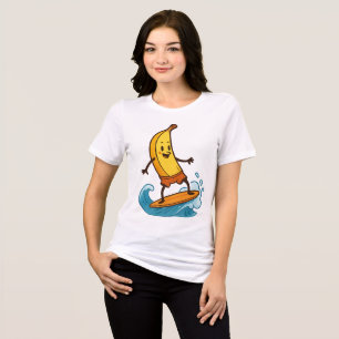 T-shirt En Tri-matière Banana Surfer