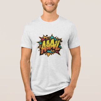 T-shirt En Tri-matière "Bande dessinée : AAAL ! Bella+Canvas
