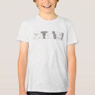 T-shirt En Tri-matière Bande dessinée sur la possibilité de la camomille