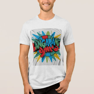 T-shirt En Tri-matière Bangarang ! T-shirt d'art en toile