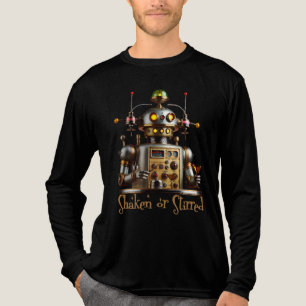 T-shirt En Tri-matière Barman Robot Futuriste "Secoué ou Remué"