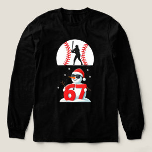 T-shirt En Tri-matière Baseball Drip Numéro 67 Joueur Ou 67e Anniversaire