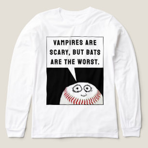 T-shirt En Tri-matière Baseball drôle d'Halloween