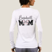 T-shirt En Tri-matière Baseball Mom With Coquette Bow (Verso)