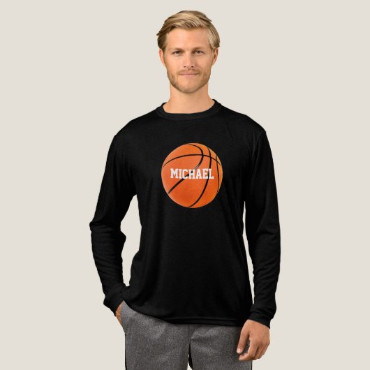 T-shirt En Tri-matière Basket-ball Votre nom (Recto complet)