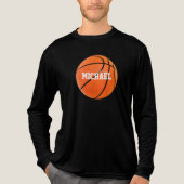 T-shirt En Tri-matière Basket-ball Votre nom (Recto)