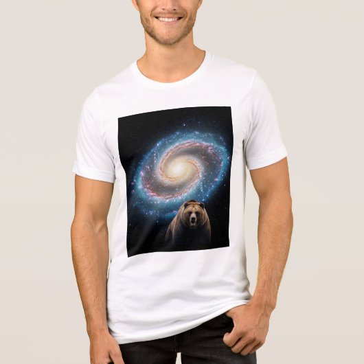T-shirt En Tri-matière Bataille épique : Galaxie contre ours (Recto)