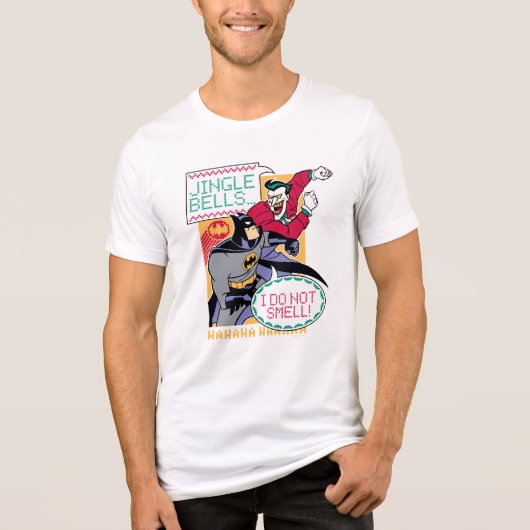 T-shirt En Tri-matière Batman | Jingle Bells, Je Ne Sens Pas! (Recto)