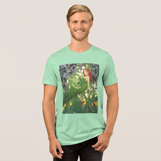 T-shirt En Tri-matière Batman Rebirth Poison Ivy Cover Illustration (Recto plein)