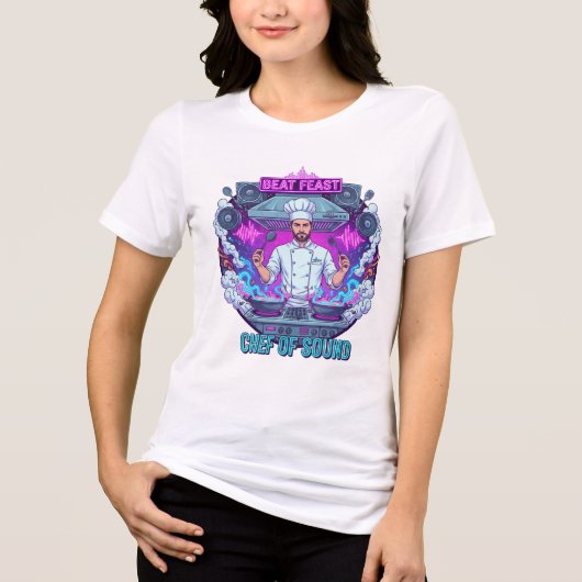 T-shirt En Tri-matière Battez le Chef DJ Kitchen Tee (Recto)