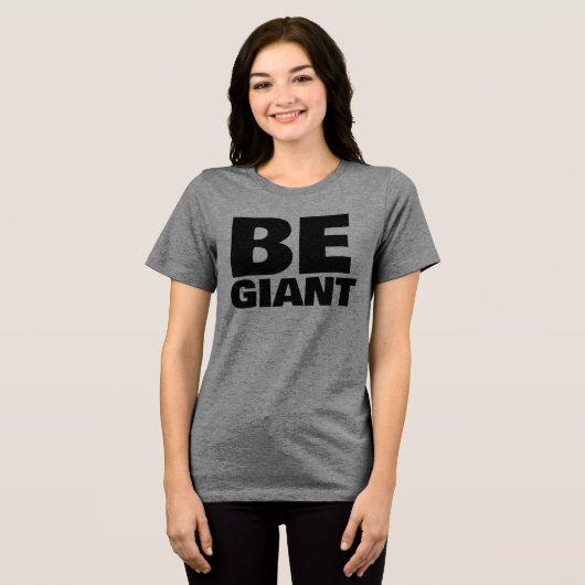 T-SHIRT EN TRI-MATIÈRE BE GIANT NYC FOOTBALL T-SHIRT (Recto plein)