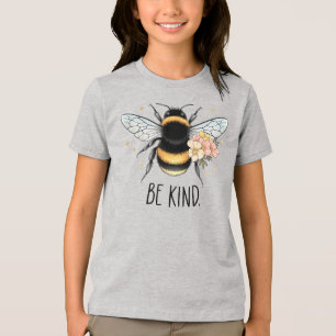 T-shirt En Tri-matière Be Kind Honey Bee Clipart-57650