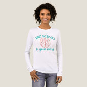 T-shirt En Tri-matière Be Kind to Your Mind – Mental Health Awareness (Recto complet)