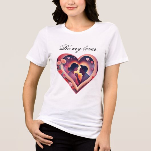 T-shirt En Tri-matière Be my lover (Recto)