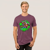 T-shirt En Tri-matière BEAN! Héros (Recto plein)