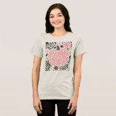 T-shirt En Tri-matière Beau Citrouille Boho Fall (Recto plein)