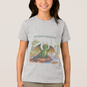 T-shirt En Tri-matière Beau dragon vert (Recto)
