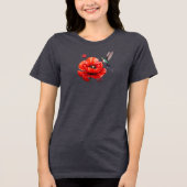 T-shirt En Tri-matière Beautiful Red Poppy In All Its Glory (Recto)