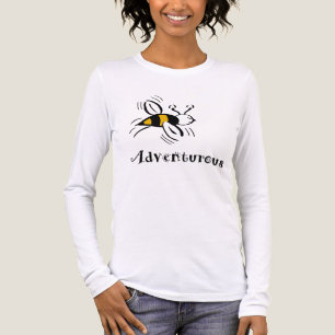 T-shirt En Tri-matière Bee Adventurous par Cussdum Designs