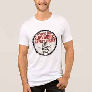 T-shirt En Tri-matière Believe the Survivors of Jeffrey Epstein