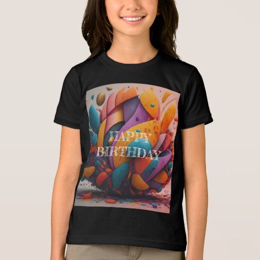 T-shirt En Tri-matière Bella+Canvas Jeune Tri-Blend (Recto)