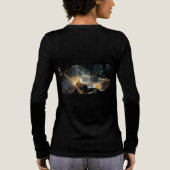 T-shirt En Tri-matière Bella+Canvas Tri-blend Long Sleeve Shirt (Verso)