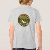 T-shirt En Tri-matière Bella+Canvas Tri-blend Long Sleeve Shirt, Solid Bl (Verso)