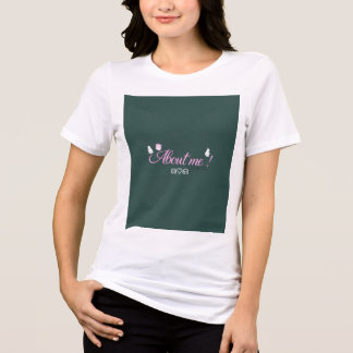 T-shirt En Tri-matière Belle chemise blanche avec vert