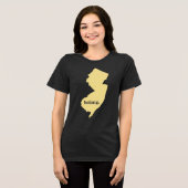 T-shirt En Tri-matière Belong In New Jersey State Pride (Recto plein)