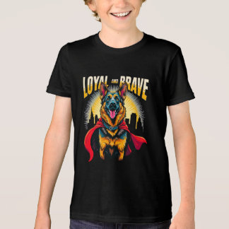 T-shirt En Tri-matière Berger allemand loyal et courageux