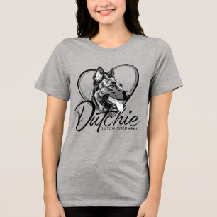 T-shirt En Tri-matière Berger Hollandais -Hollandse Herdershond