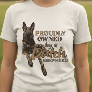 T-shirt En Tri-matière Berger Hollandais -Hollandse Herdershond