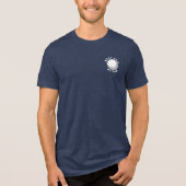 T-shirt En Tri-matière Best Dad By Par Golf Lover Custom (Recto)